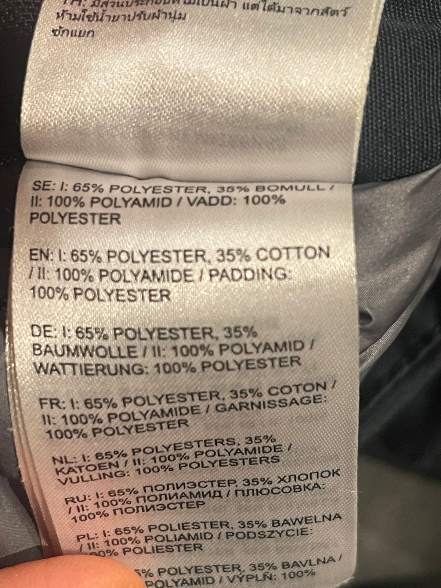 Fjällräven Greenland Winter Jacke (M Herren) marineblau