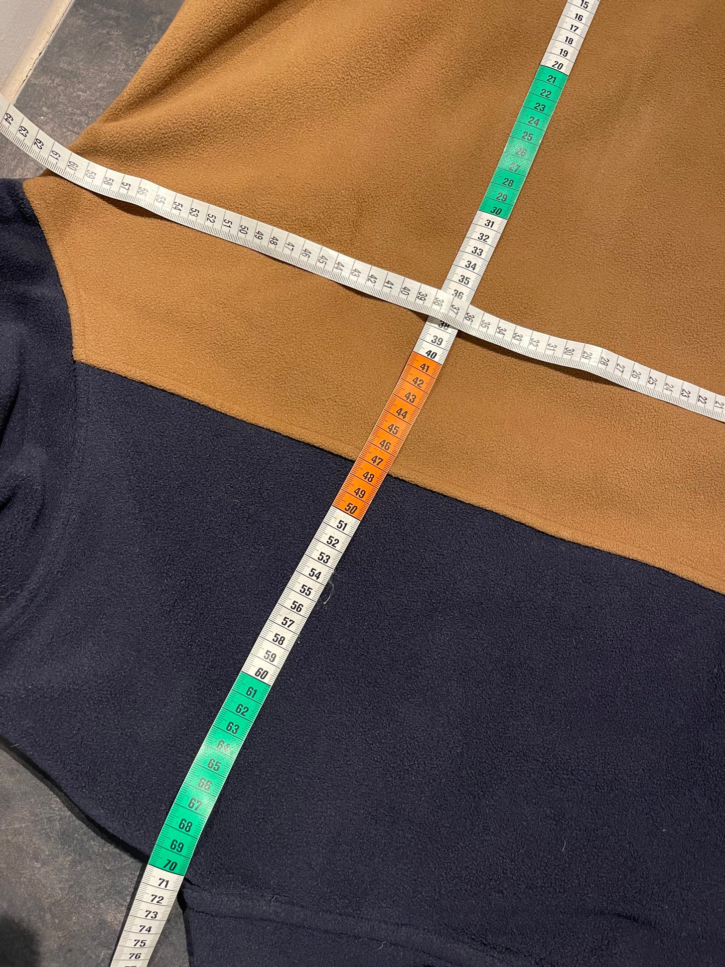 Fleece Pullover Patagonia Synchilla (S Herren / M Damen) marineblau braun