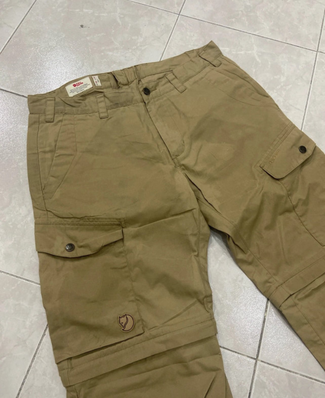 Zip-Off Hose von Fjällräven (Herren M) beige