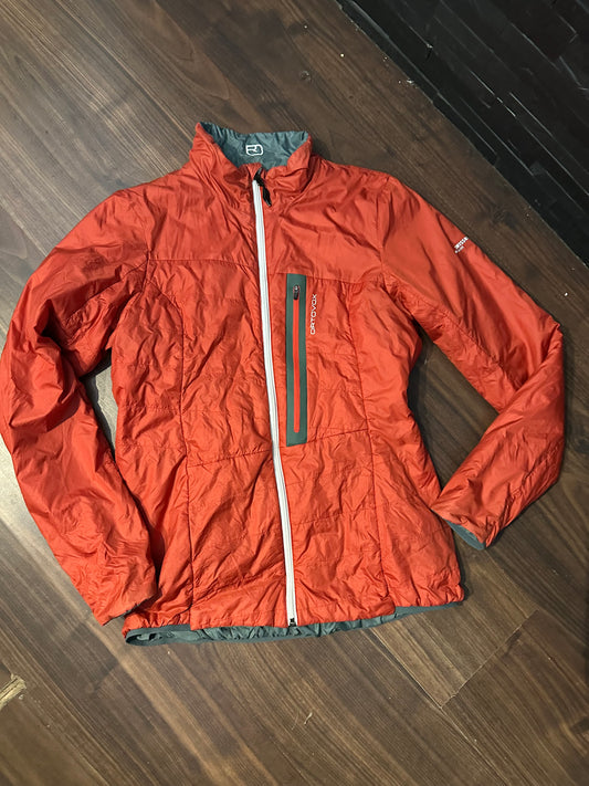 Wolle /Daunen Wende Jacke Ortovox (L Damen) Terrakotta Olive