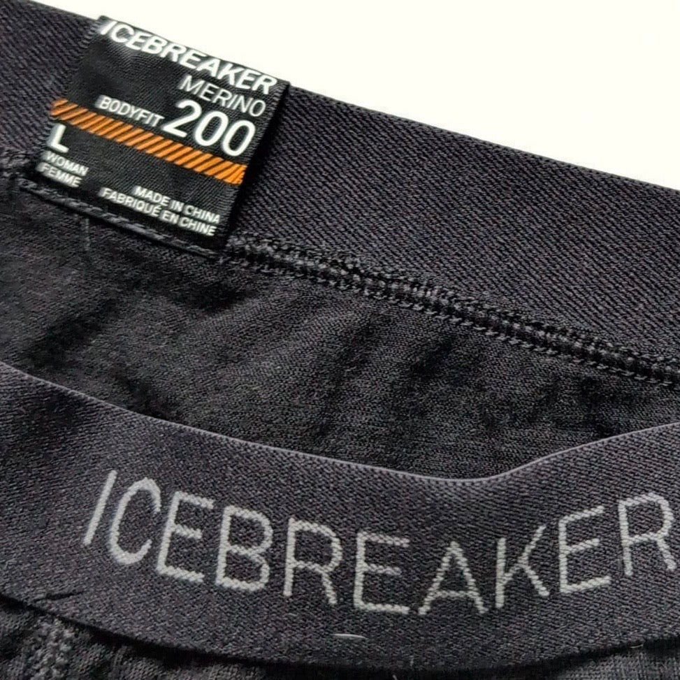 3/4 lange Unterhose Icebreaker (L Damen) pure Merino 200 Leggings