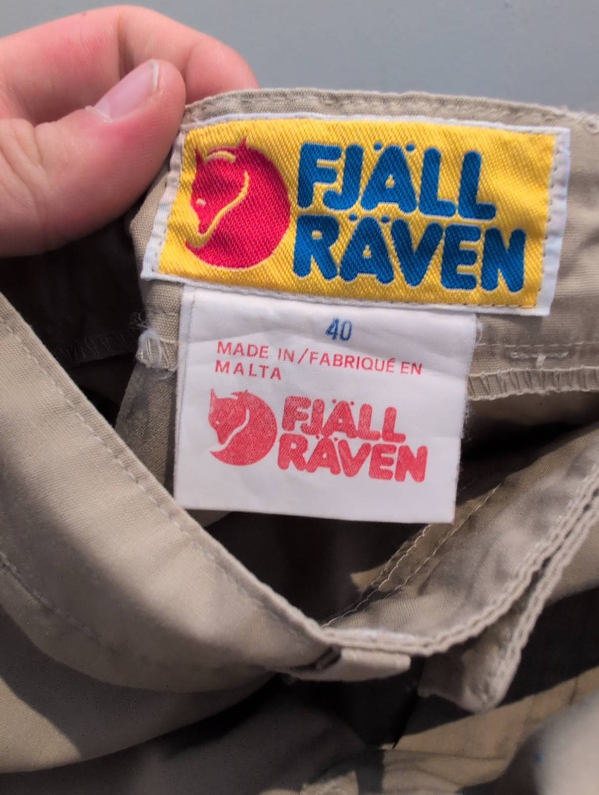 Hose von Fjällräven (M /38 Damen) creme / beige