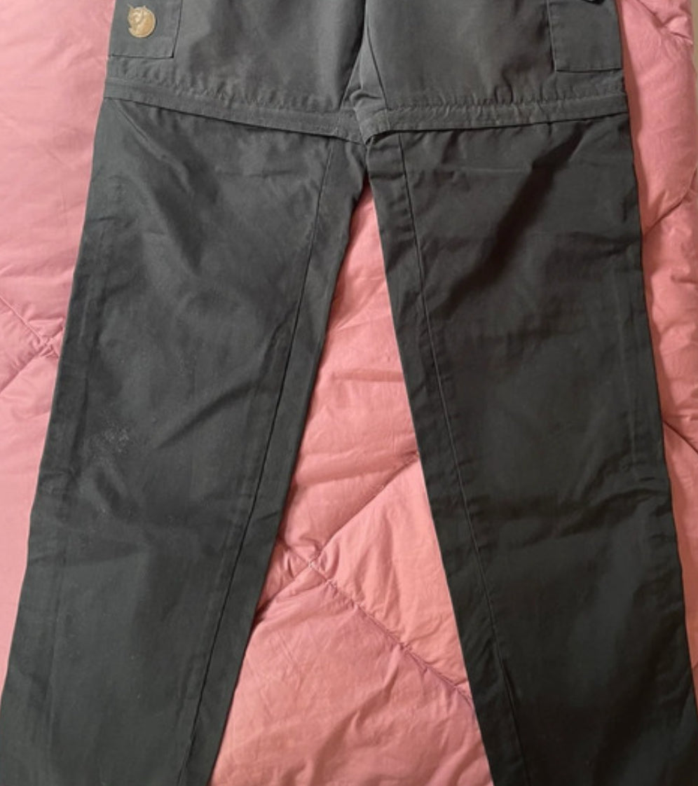 Zip-off Hose von Fjällräven (L Damen) schwarz