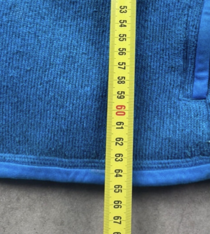 Patagonia Better Fleece Jacke (L Damen ) Strickoptik Hoodie blau - wanderlich.com