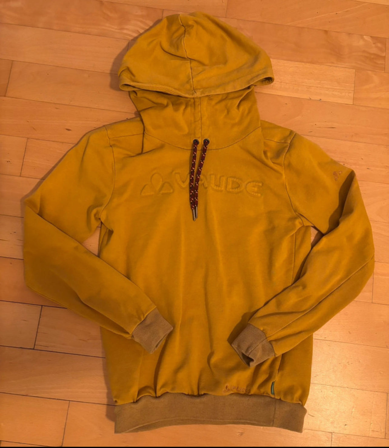 Kapuzen Pullover von Vaude XS/ S (36) Damen Hoodie gelb