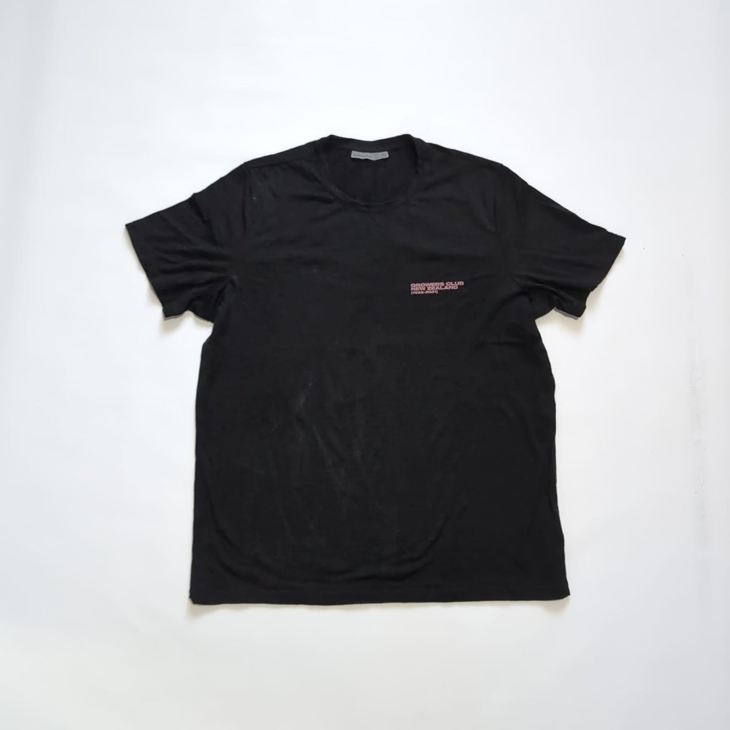 T-Shirt von Icebreaker (XL Herren) Merino schwarz Backprint