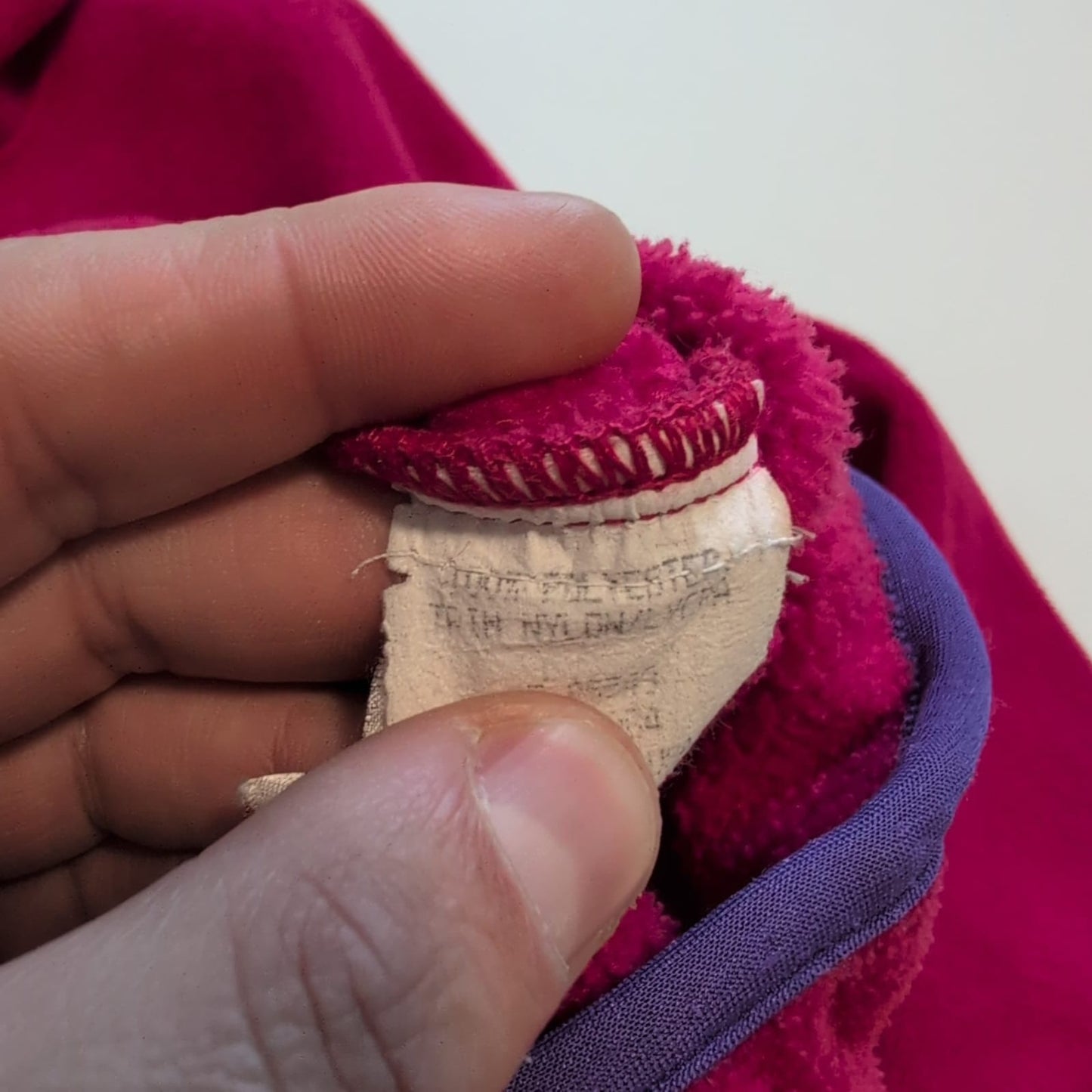 Fleece Pullover Patagonia Synchilla (S Unisex) Magenta pink - wanderlich.com