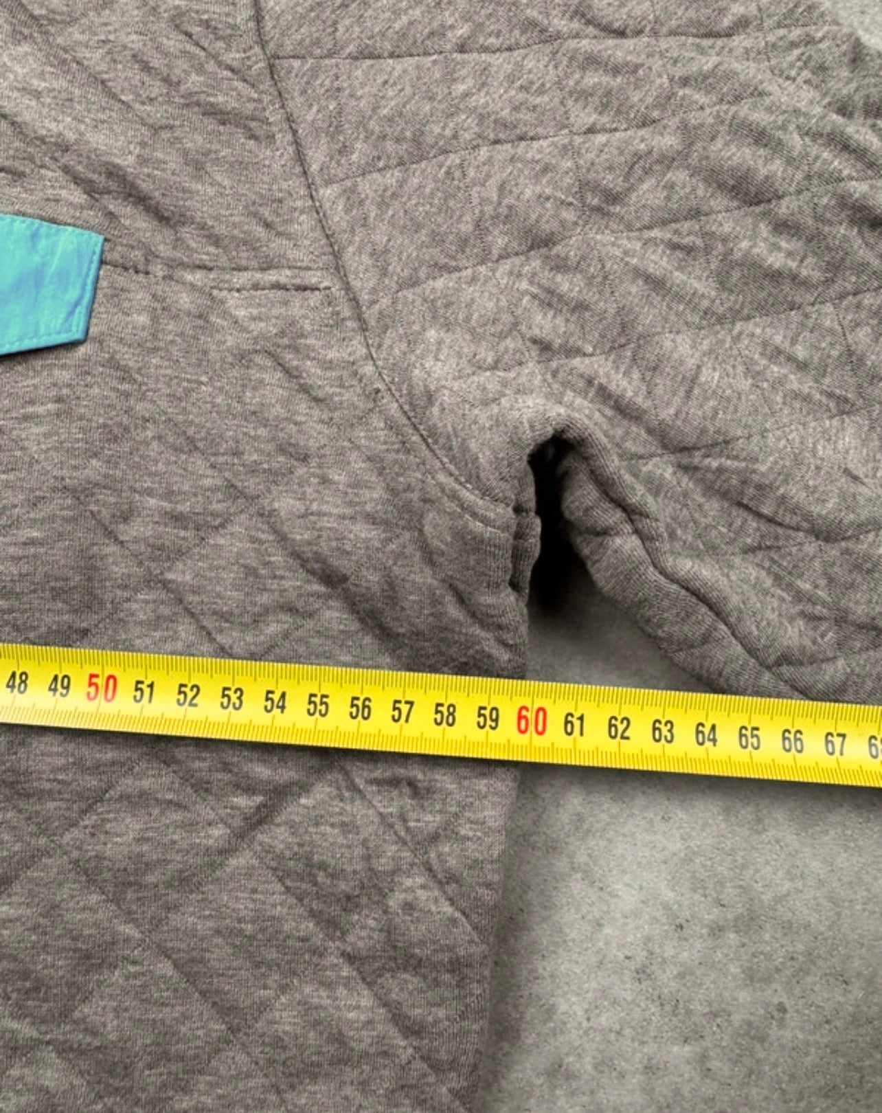 Patagonia Pullover (L Herren) Organic Cotton grau blau