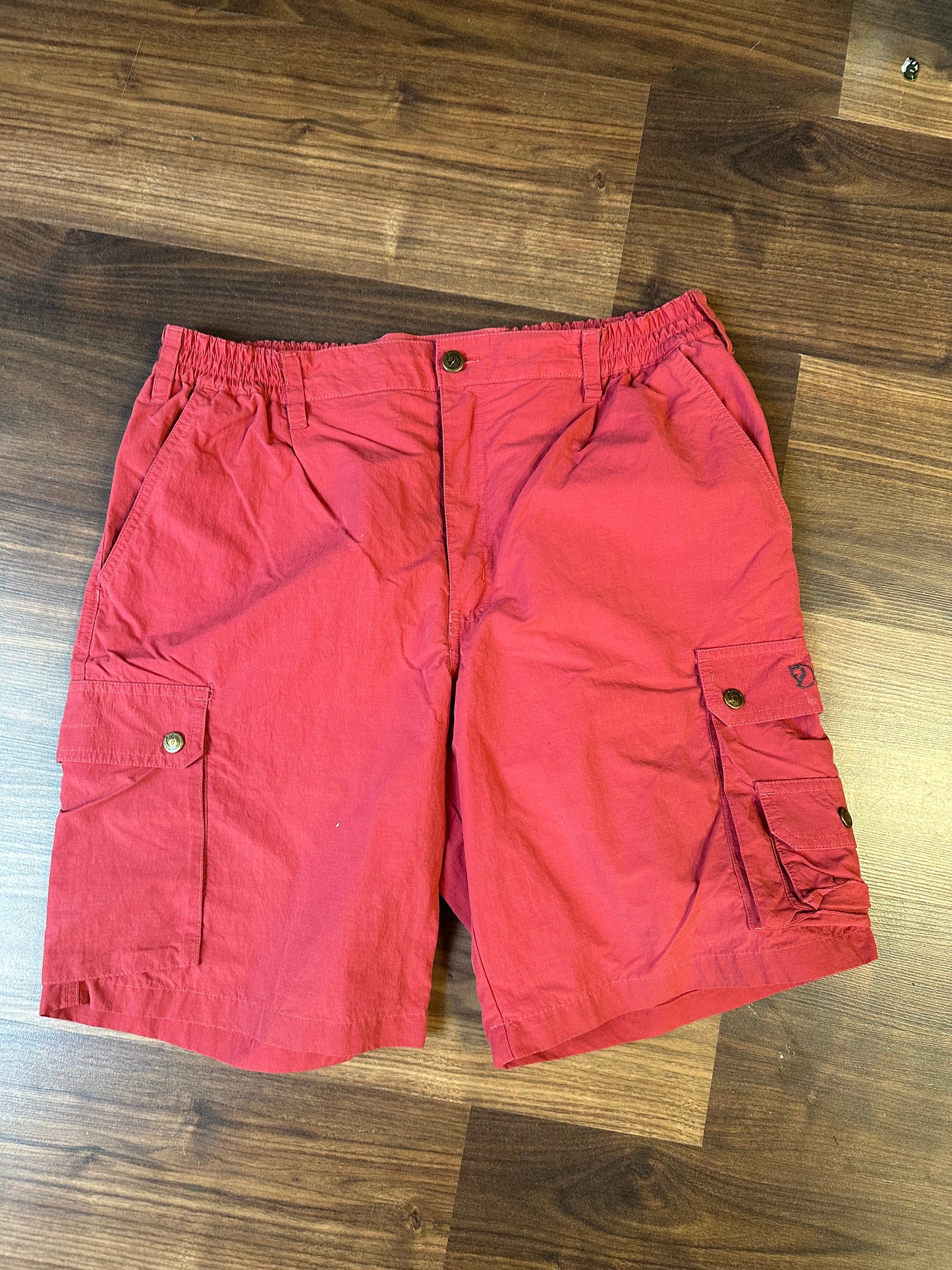 Shorts von Fjällräven (50 Herren / L) kurze Trekking Hose korallenrot