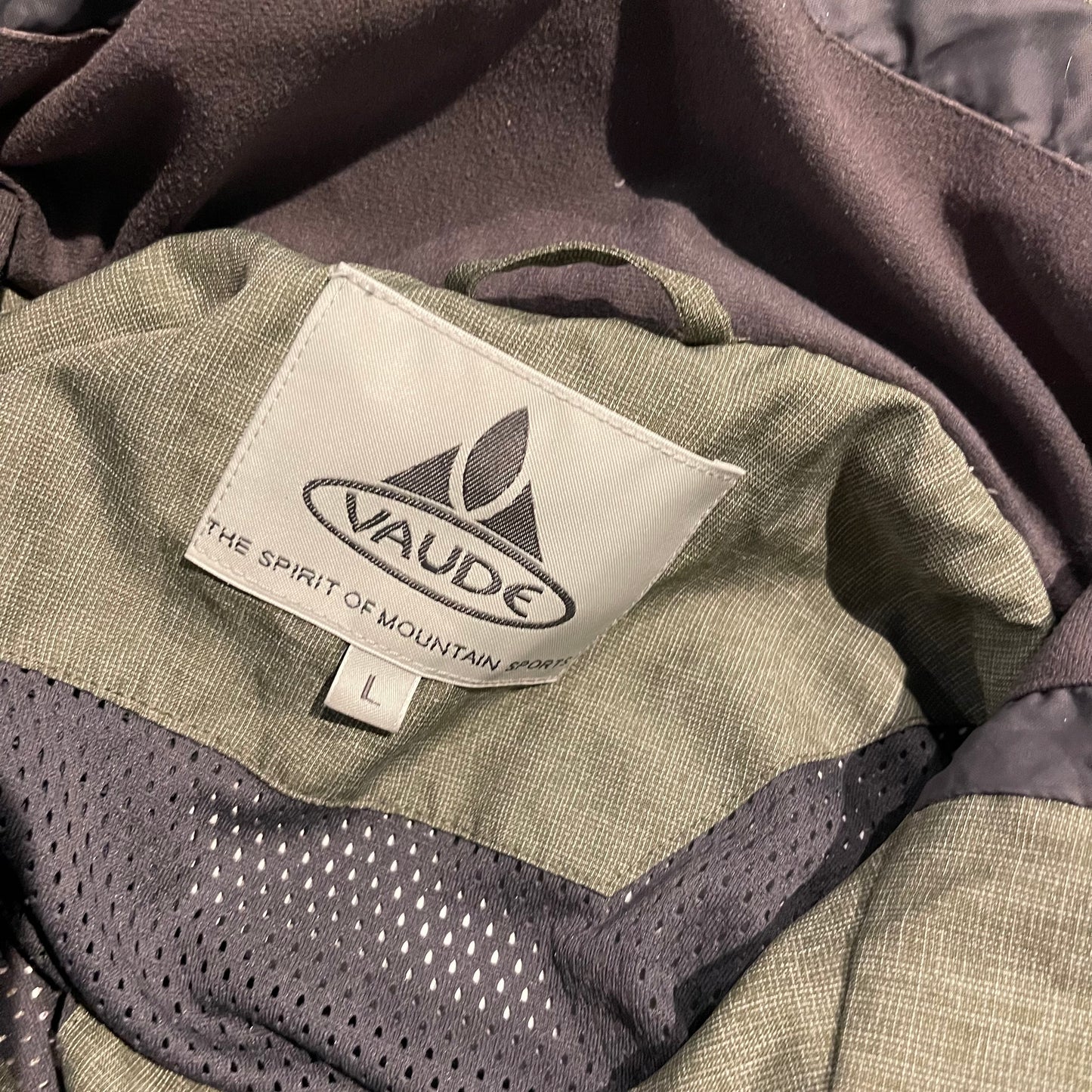 Waterproof Jacke von Vaude (L Herren ) grau