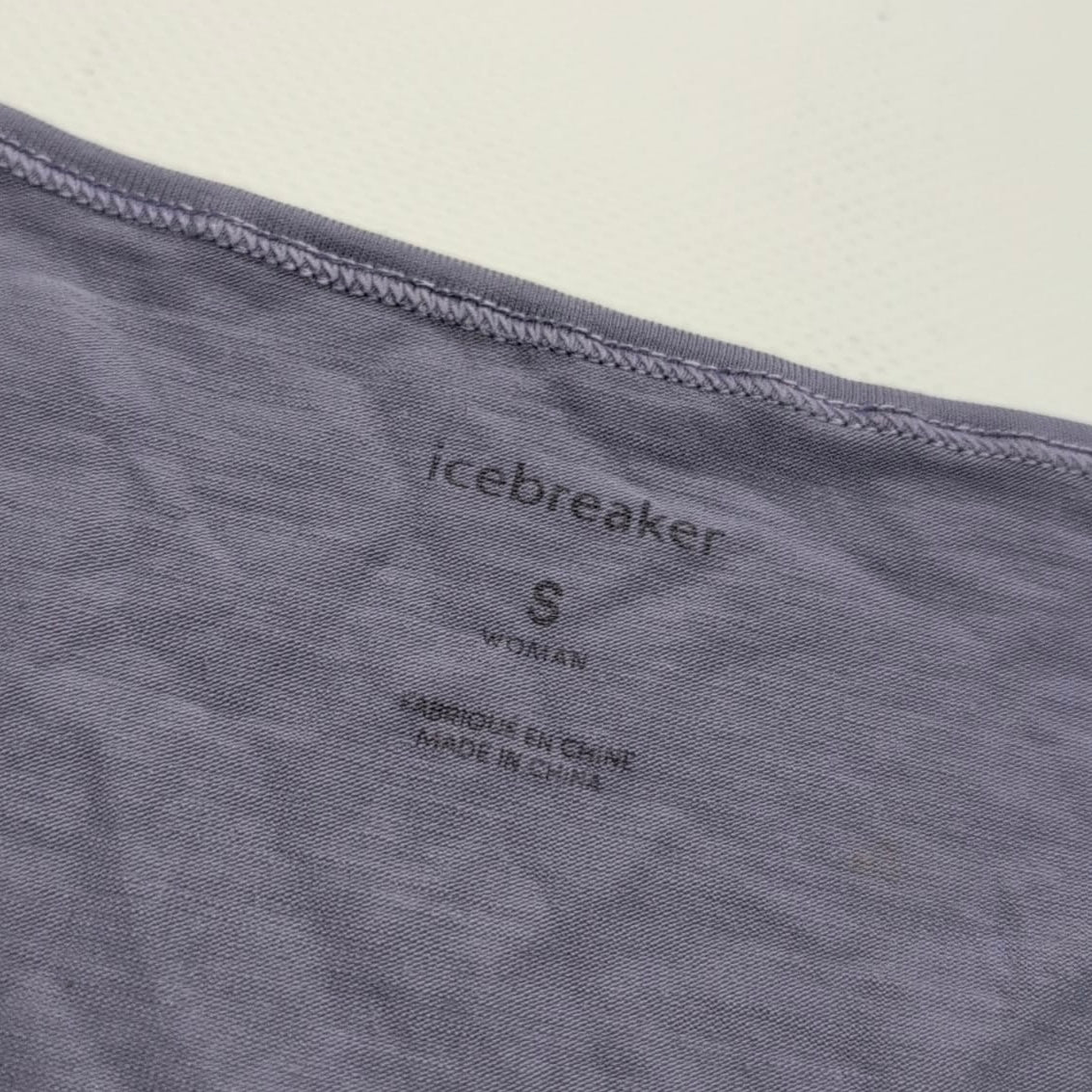 T-Shirt von Icebreaker Merino (S Damen) lila