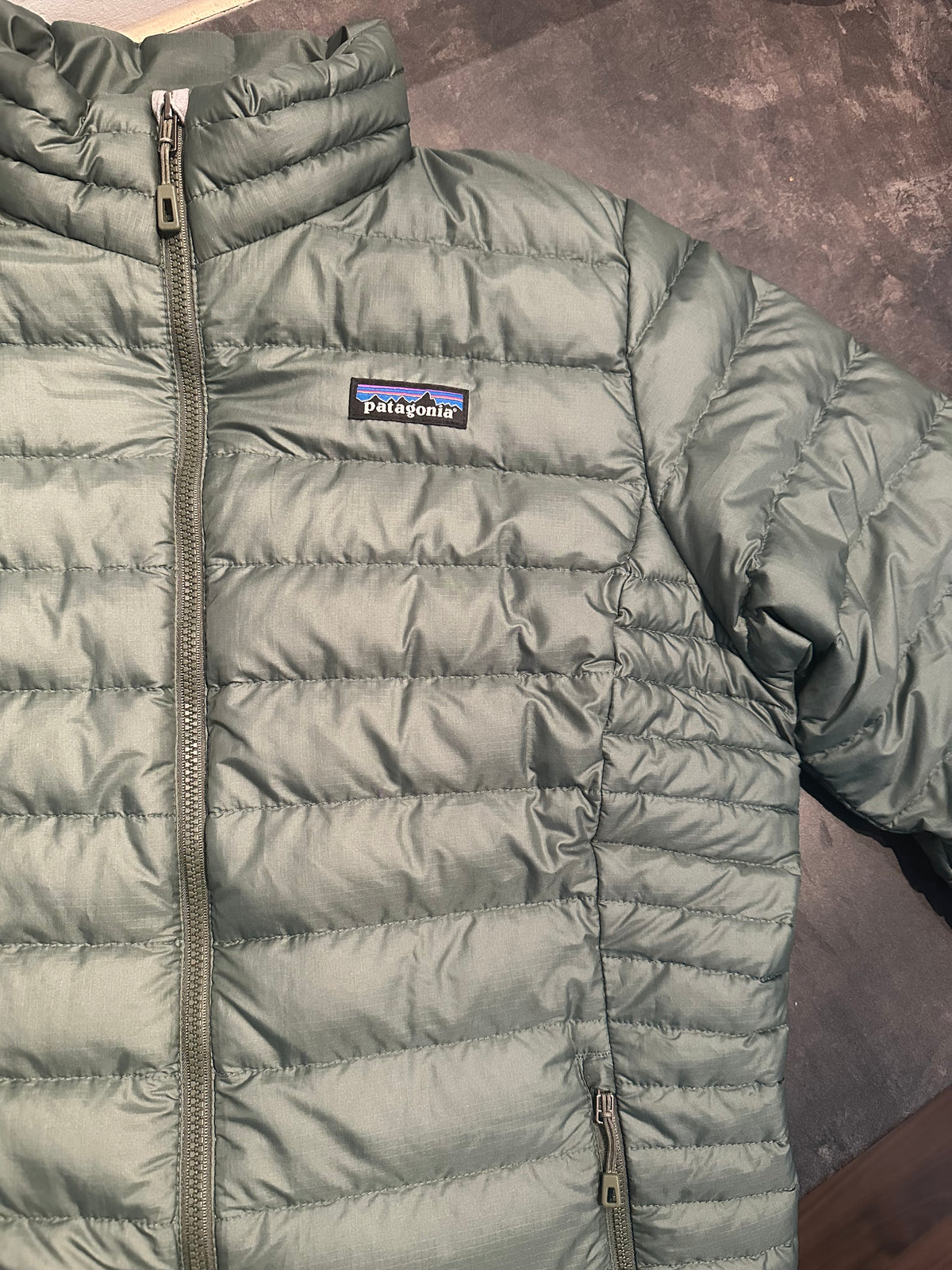 Patagonia Daunen Jacke (M Damen) Steppjacke khaki