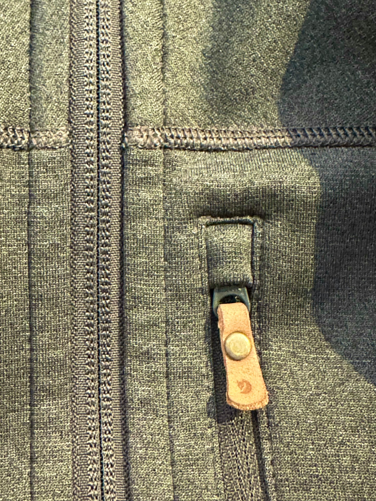 Fleece Jacke Fjällräven (XL Herren) Zipper khaki