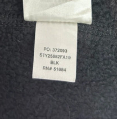 Strickoptik Fleece Weste von Patagonia (XL Herren) Better Sweater schwarz