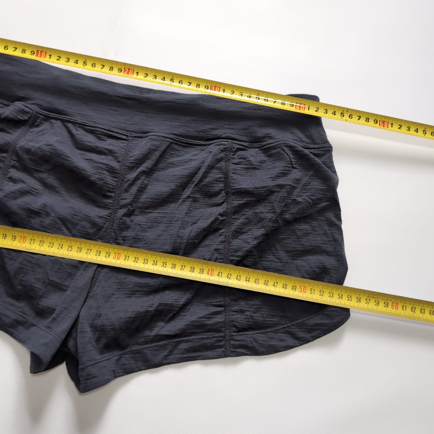 Pure Merinowolle Shorts von Icebreaker (L Damen) dunkelgrau