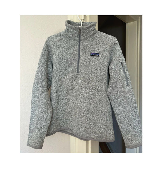 Fleece Pullover Patagonia (M Damen) Better Sweater grau