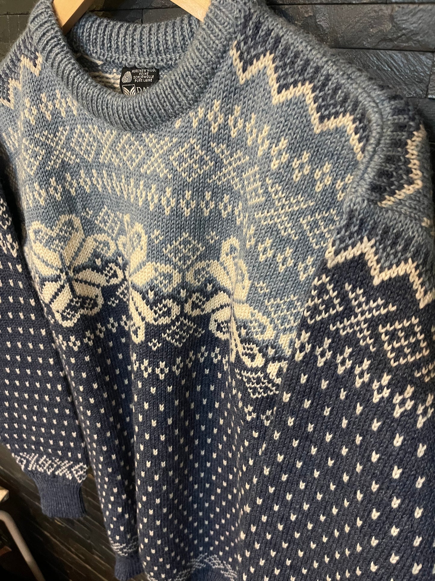 Strick Pullover von Dale of Norway (L Herren) blau