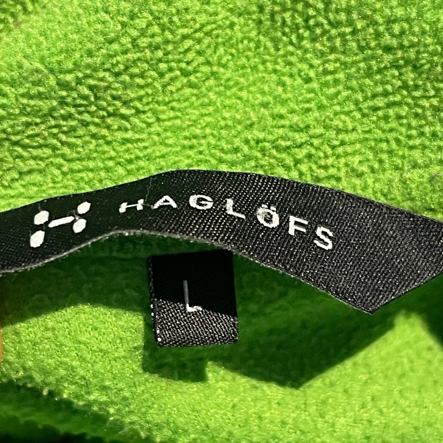 Fleece Jacke von Haglöfs (L Herren) Polartec grün