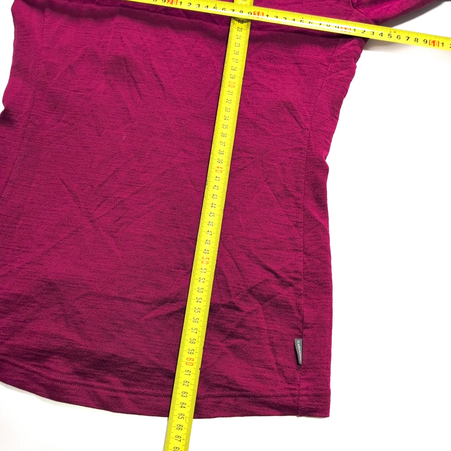 Merino Jacke von Icebreaker (XS Damen) Zipper Hoodie dunkelrot - wanderlich.com