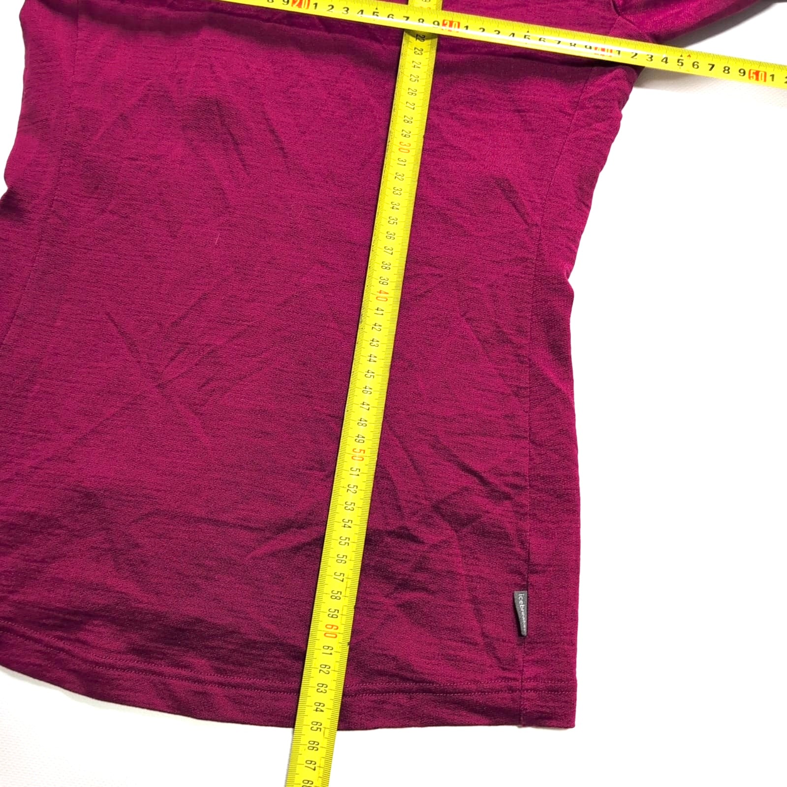 Merino Jacke von Icebreaker (XS Damen) Zipper Hoodie dunkelrot - wanderlich.com