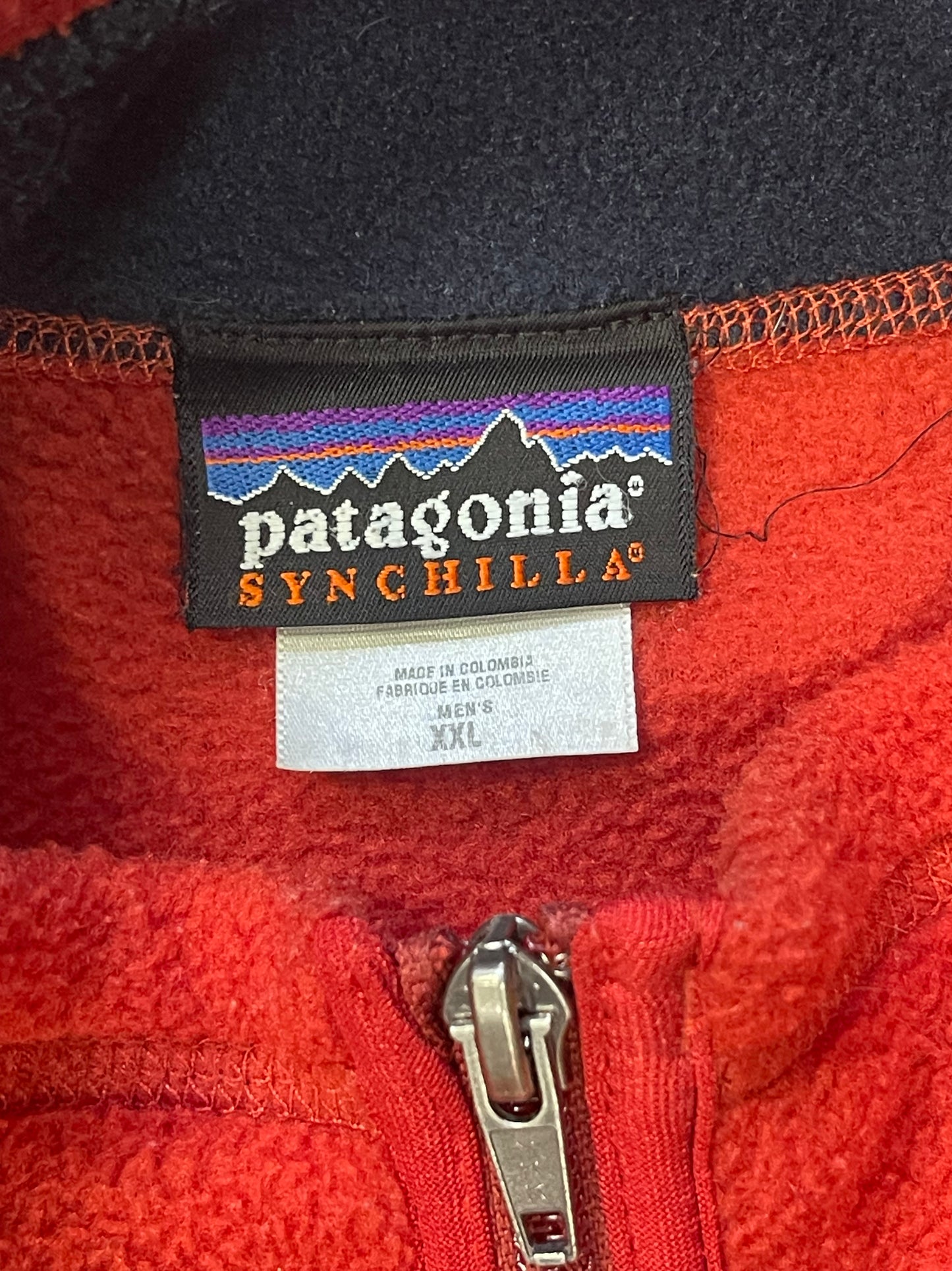Fleece Weste von Patagonia (XXL Herren) Synchilla rot