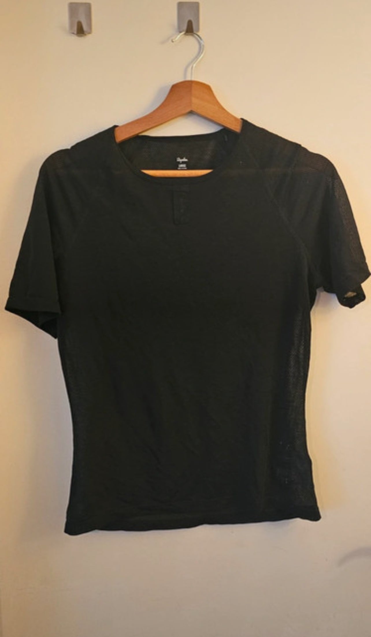 Mesh Base Layer T-Shirt von RAPHA Merino (Herren M) schwarz
