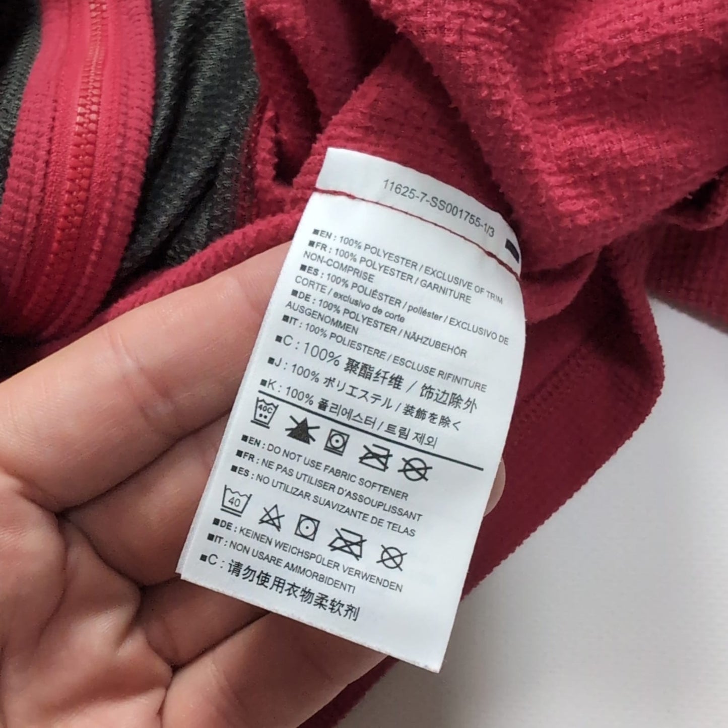 Jacke von Arcteryx (S Damen) Waffel Fleece Sweatshirt Magenta