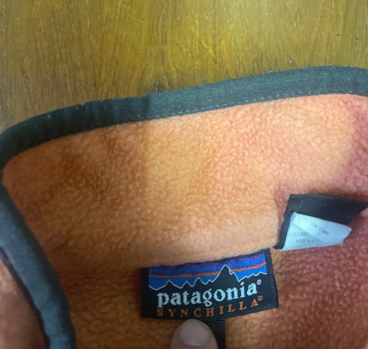 Patagonia Synchilla Fleecepullover (S) Sweatshirt orange