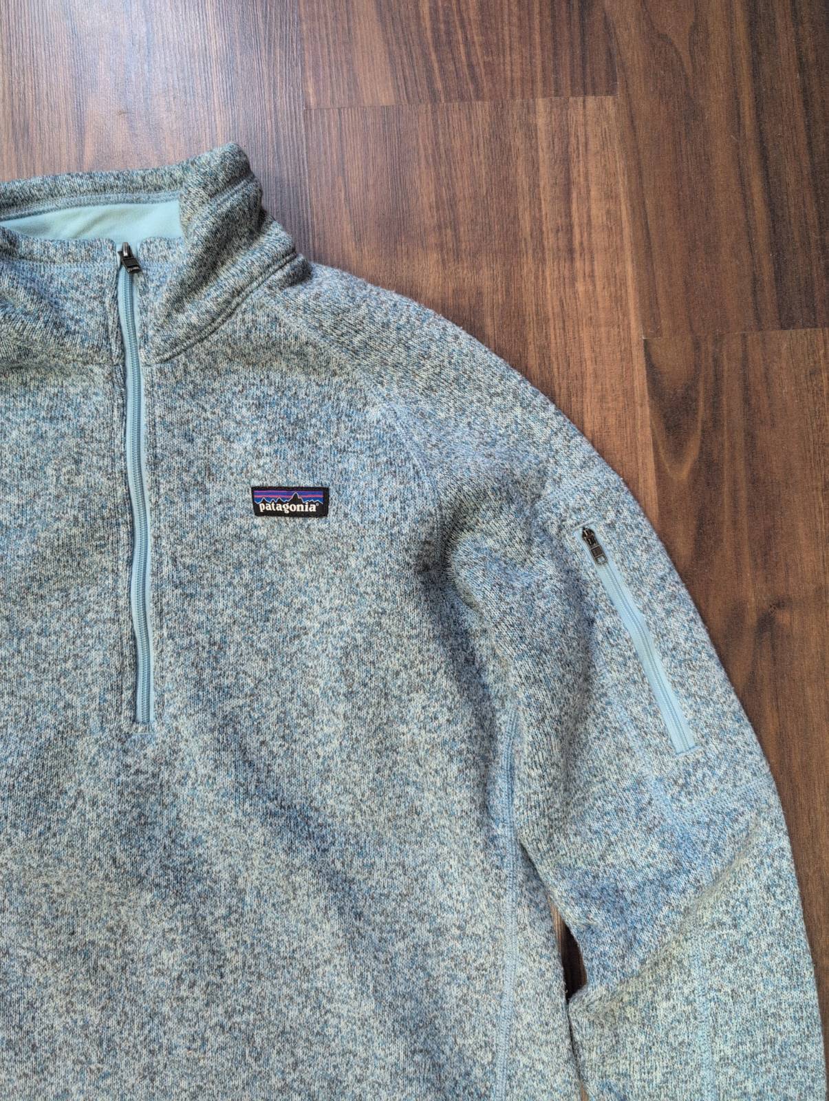 Fleece Pullover Patagonia (L Damen) Better Sweater blau