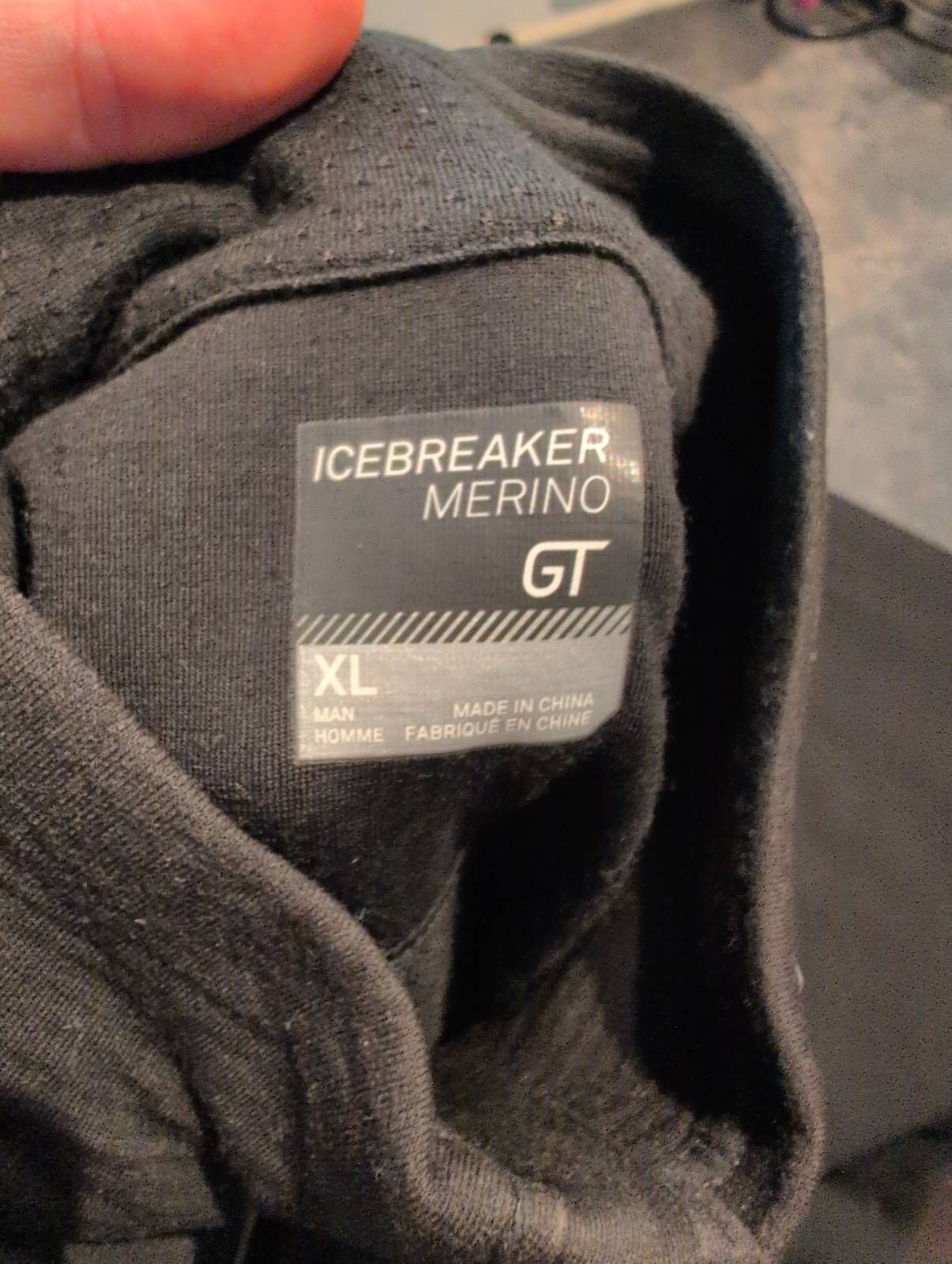 Weste von Icebreaker Merinowolle (XL Herren) schwarz - wanderlich.com