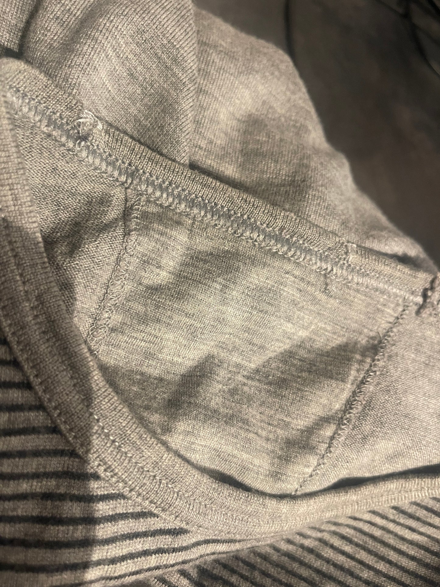 Longsleeve von Icebreaker Merino 260 (L Herren) grau gestreift