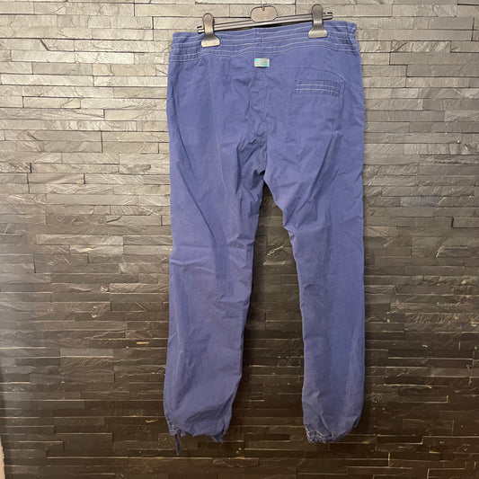 Kletterhose von Rab (L Damen) Baumwolle blau