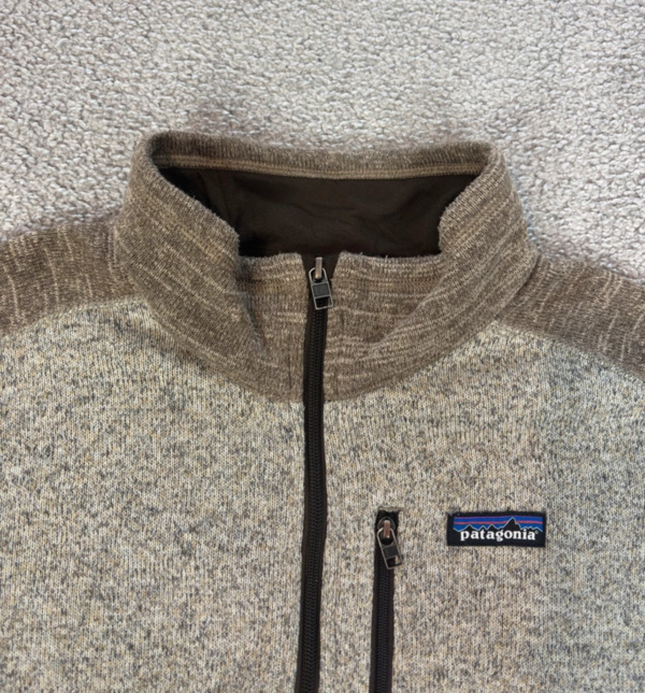 Pullover Patagonia (L Herren) Better Sweater Fleece beige braun