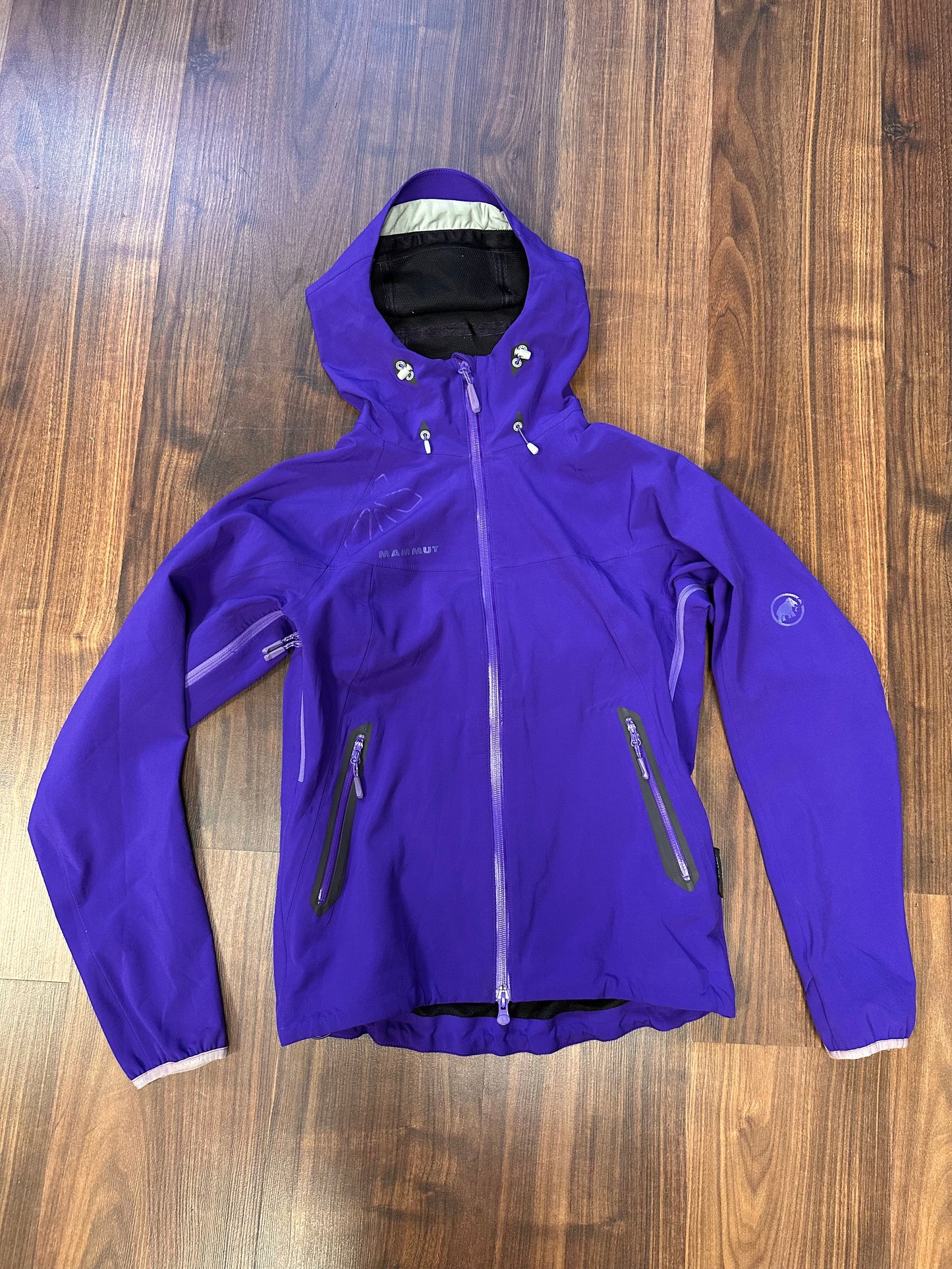 Wind & Regen Jacke von Mammut (S Damen) 2-lagig lila