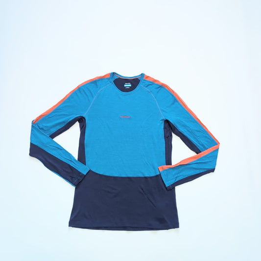Merino Longsleeve von Icebreaker 125 (M Herren) blau