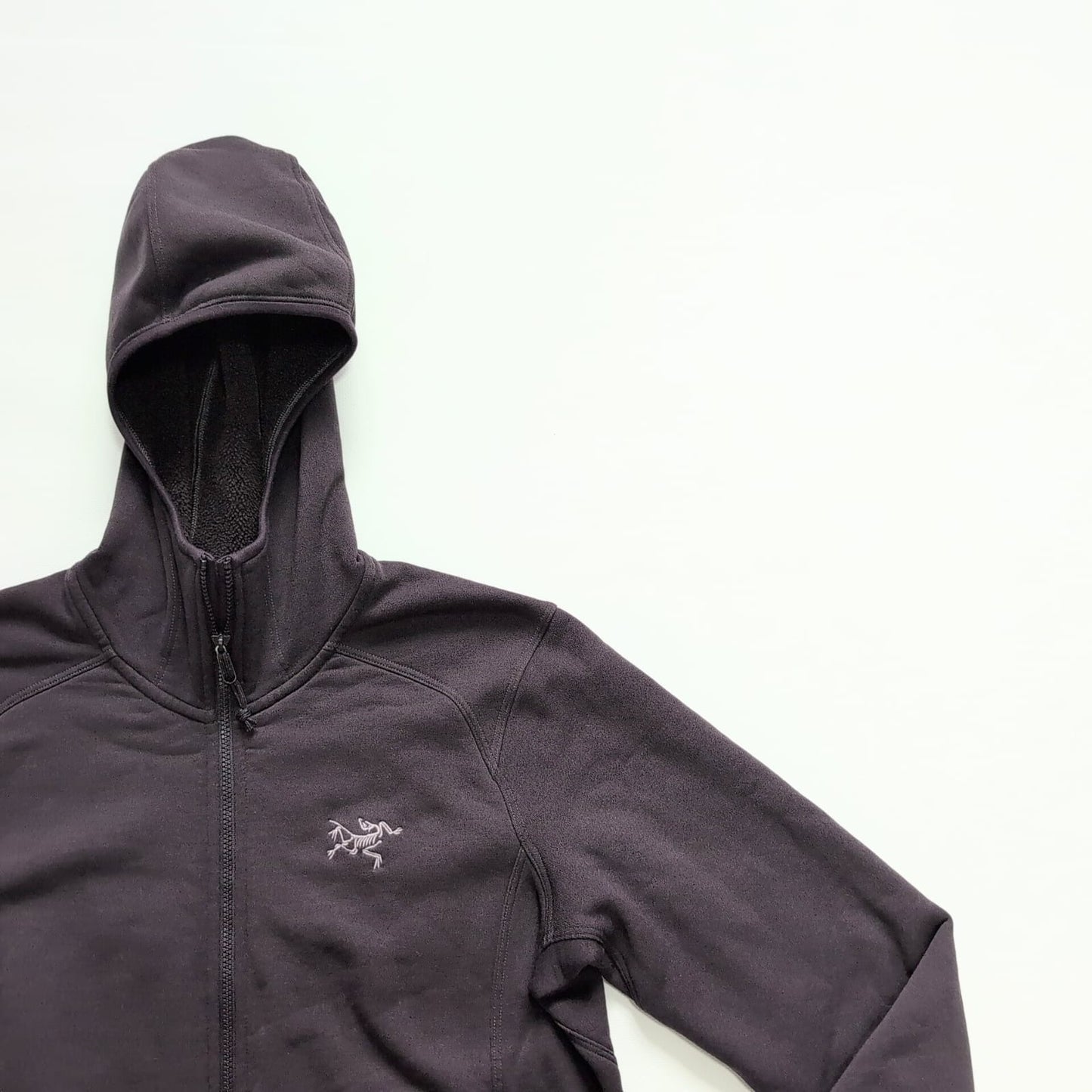Fleece Jacke von Arcteryx (M Damen) Zipper Hoodie braun