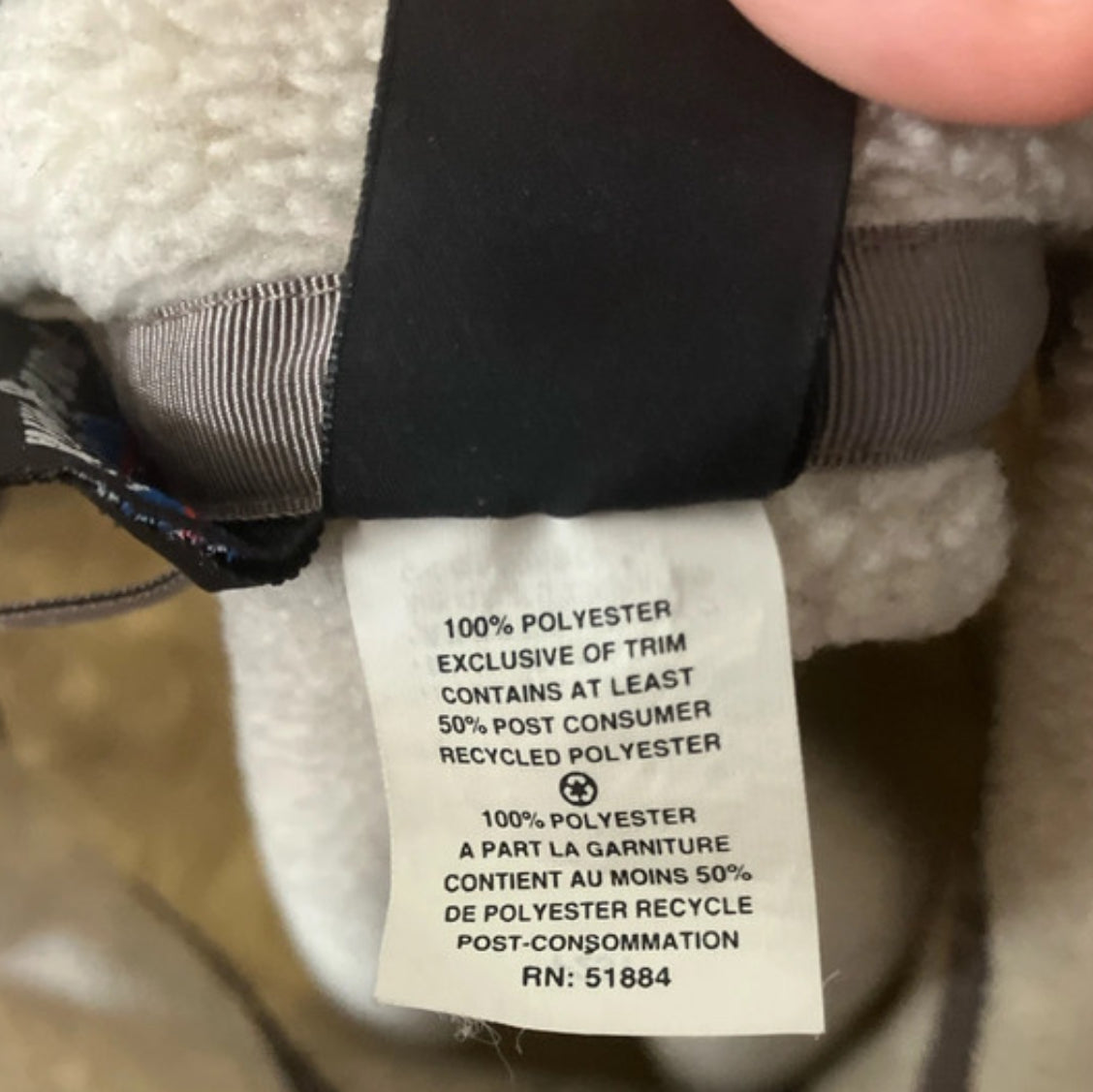 Patagonia Fleece Pullover (XL Herren) Synchilla creme