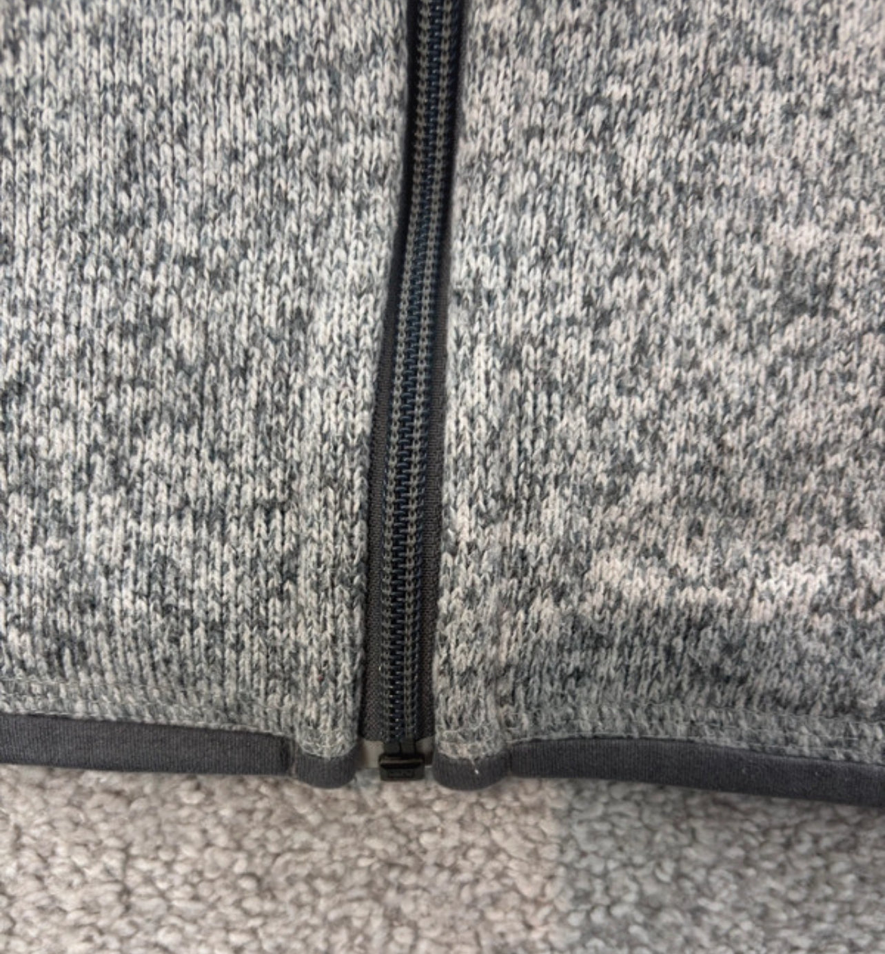 Patagonia Better Sweater Weste (M Herren) Strickoptik Fleece grau