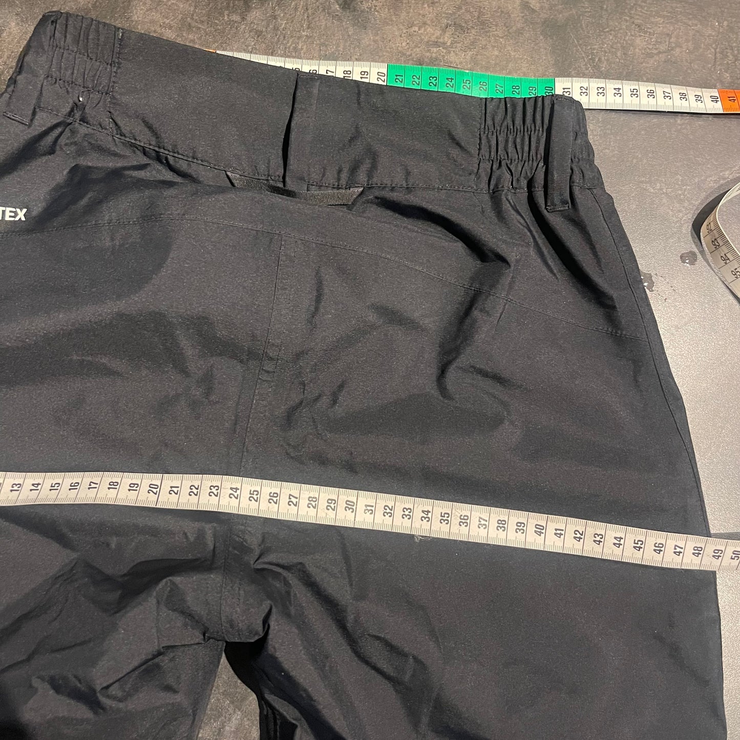 Regenhose von Haglöfs (XS) GoreTex Membran 3 Lagen schwarz