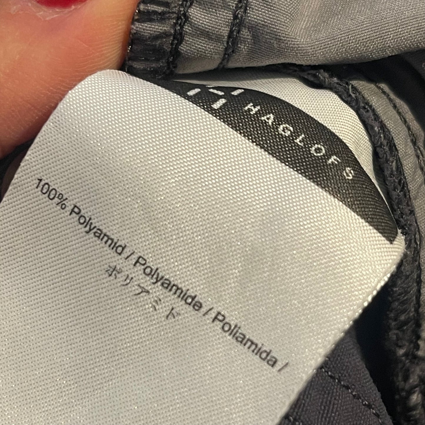 Robuste Trekking Hose von Haglöfs (S Herren) Climatic grau