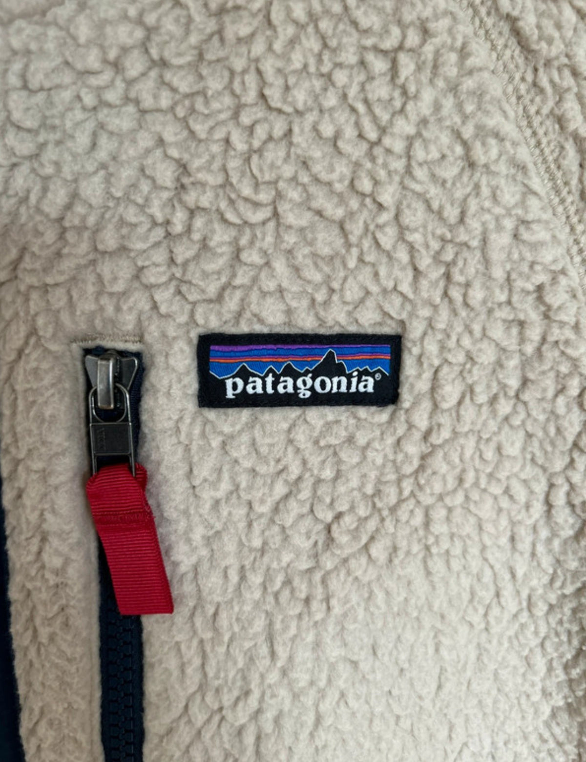 Patagonia Fleece Jacke (M Herren) Retro Pile creme beige