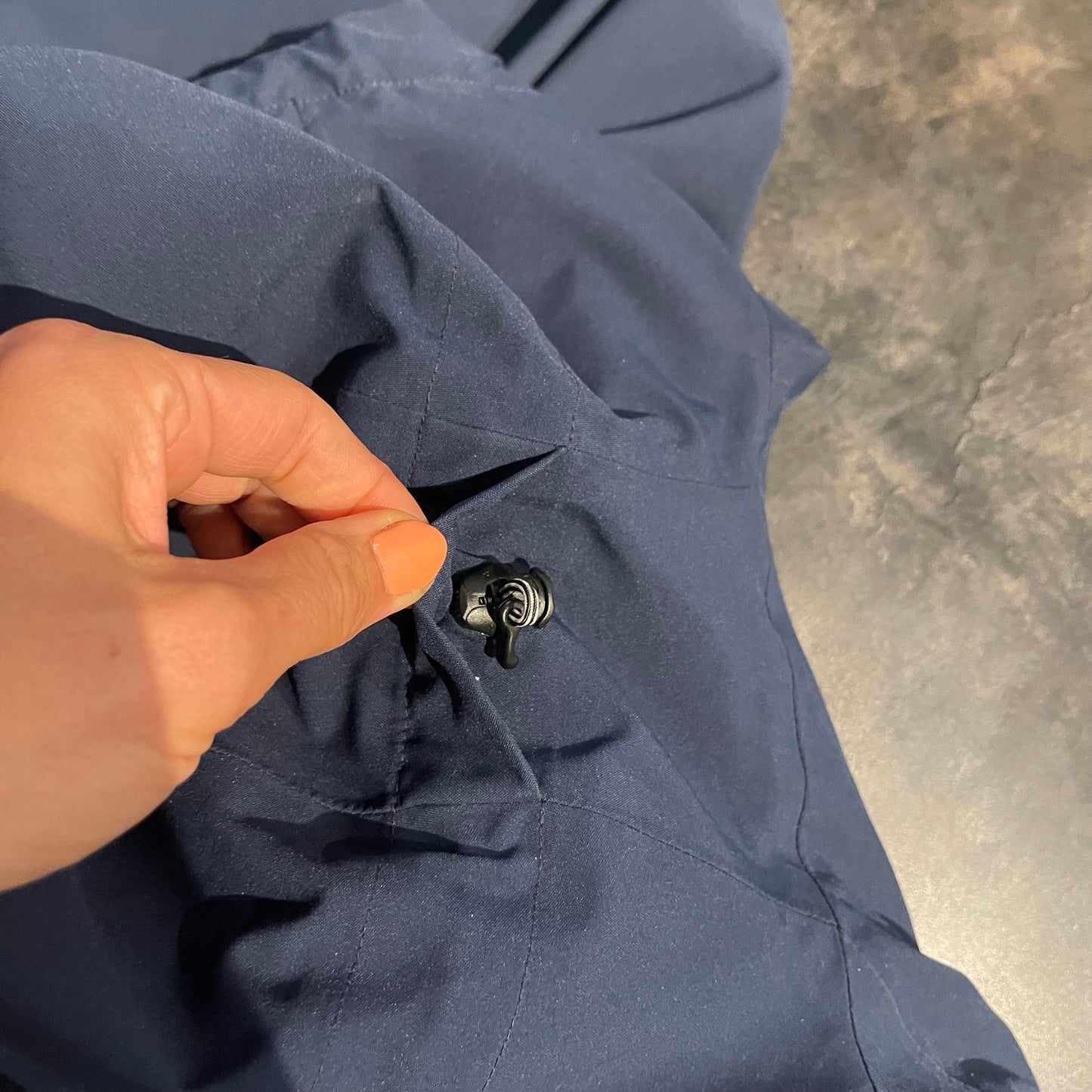 Waterproof Jacke von Odlo (M Damen) 2-lagig dunkelblau