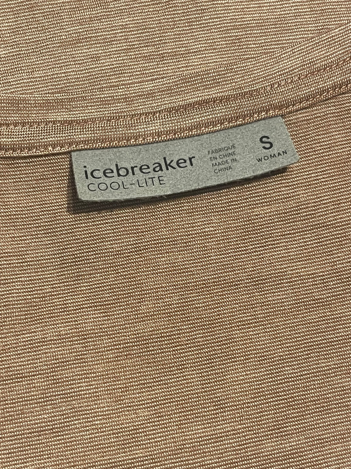 Merino cool lite T-Shirt von Icebreaker (Damen S) altrosa - wanderlich.com