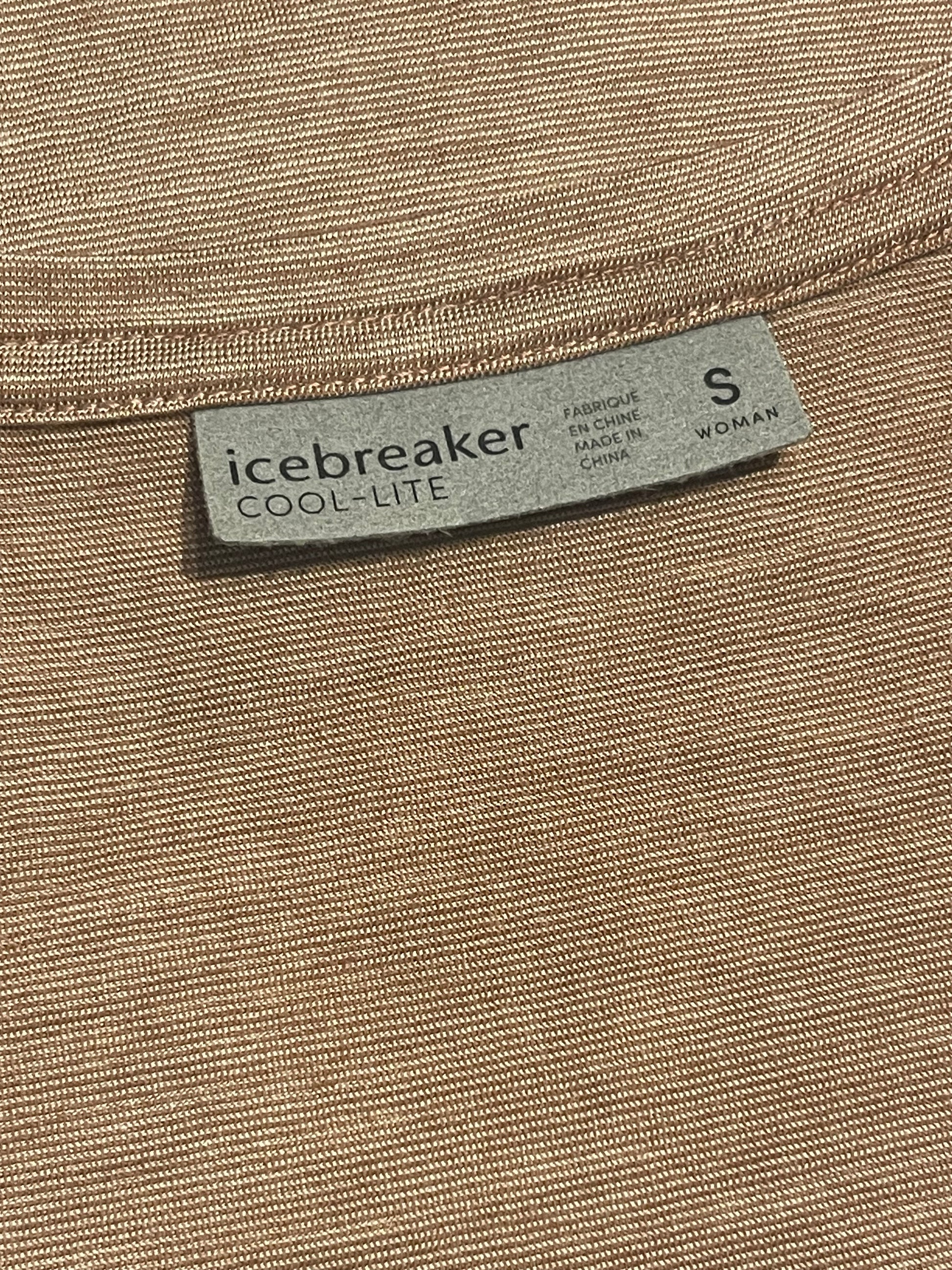 Merino cool lite T-Shirt von Icebreaker (Damen S) altrosa - wanderlich.com