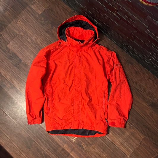 Regen Jacke von Mammut (L Herren) Hardshell 3-lagig rot