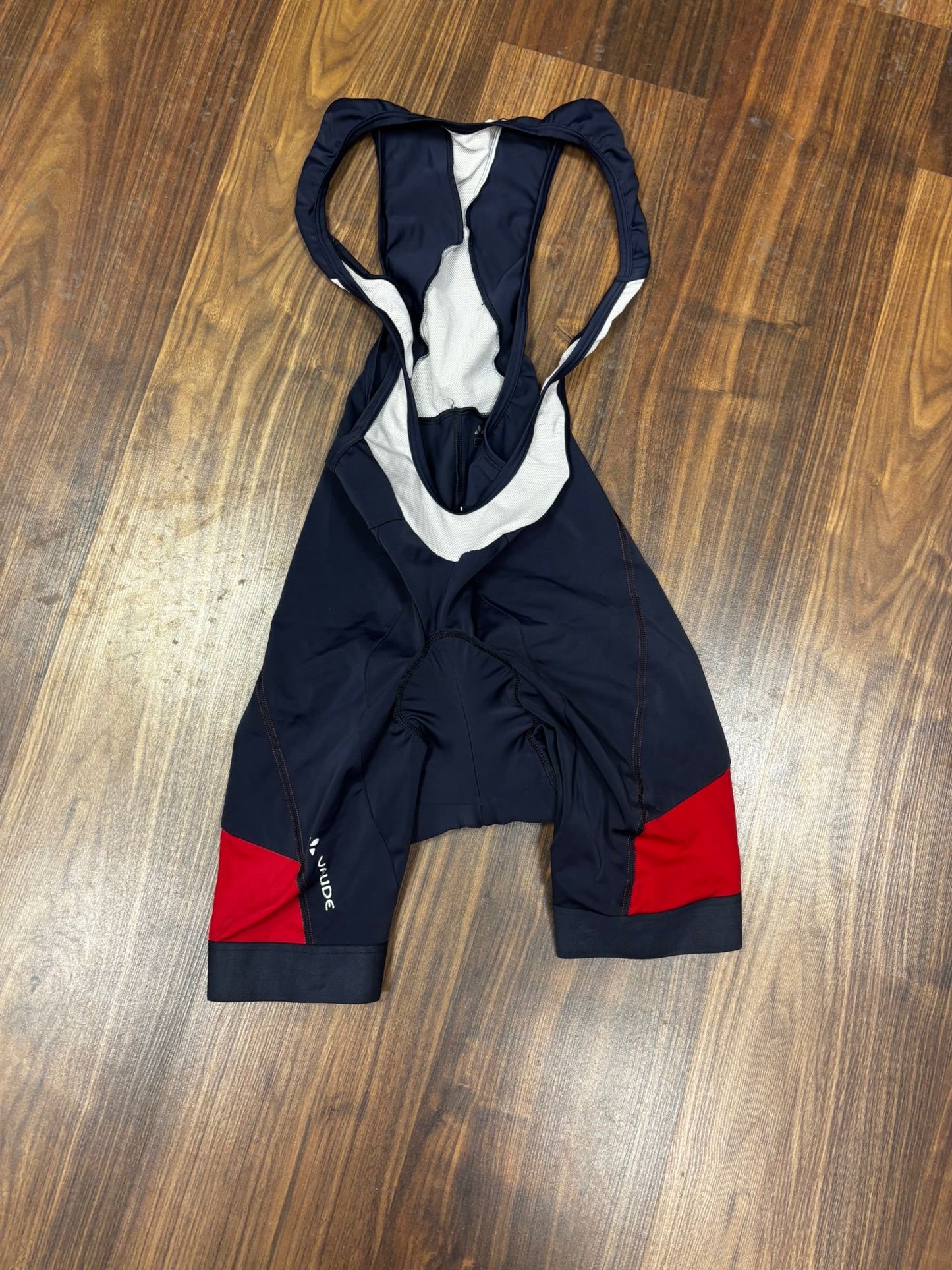 Einteiler von Vaude (L: 52 Herren) kurze Bib Radhose marineblau