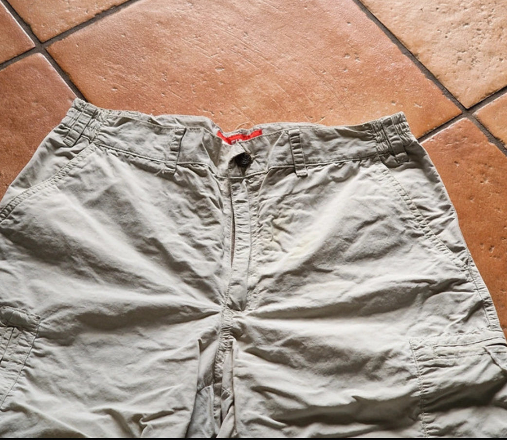 Kurze Hose von Fjällräven (M Damen) Capri Shorts creme