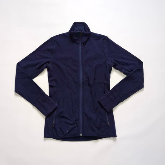 Merino Jacke von Icebreaker (S Damen) Zipper dunkelblau