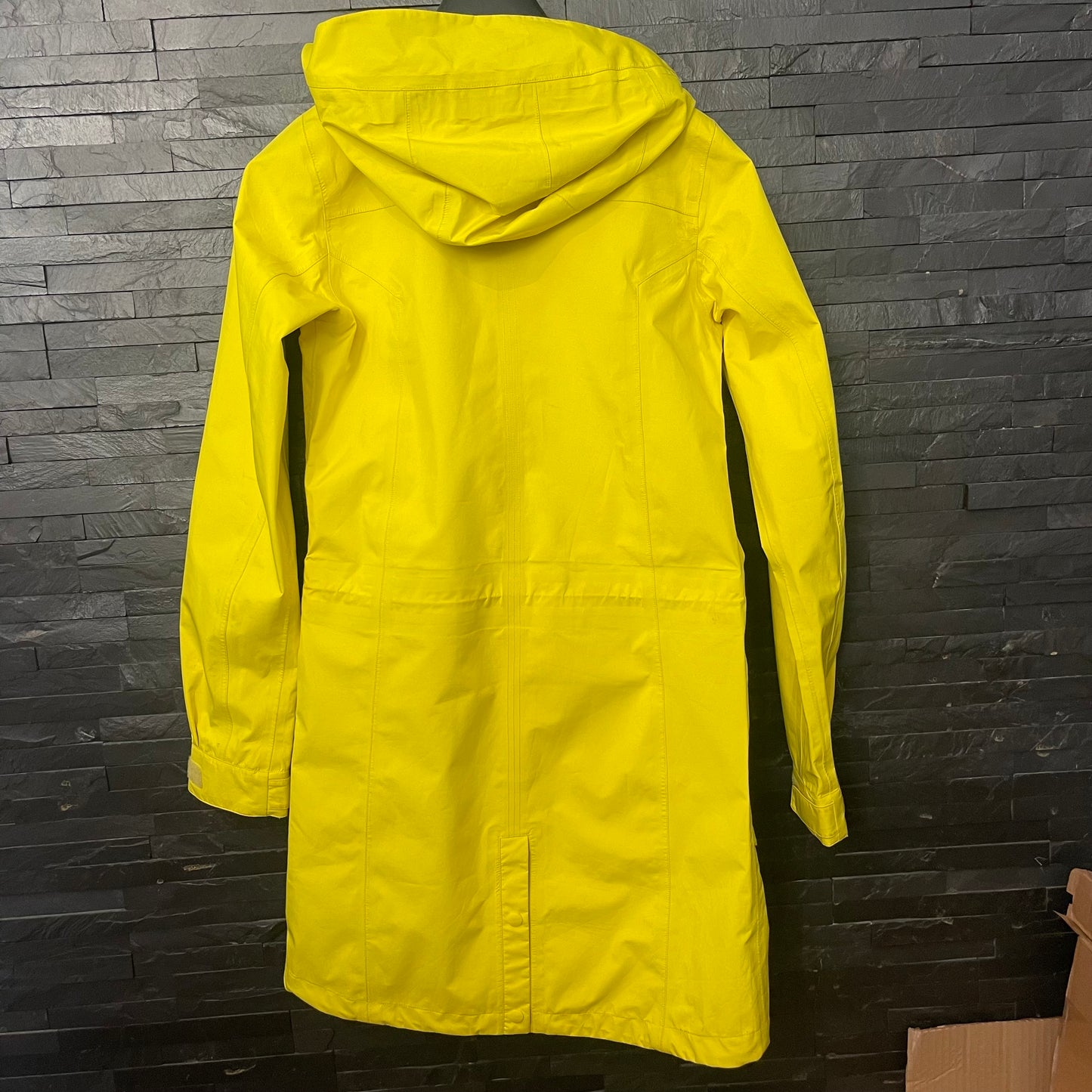 3-lagige Regen Parka von Bergans (Größe XS) Hardshell gelb