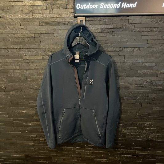 Fleece Jacke von Haglöfs (M Herren) Zipper Hoodie dunkelblau